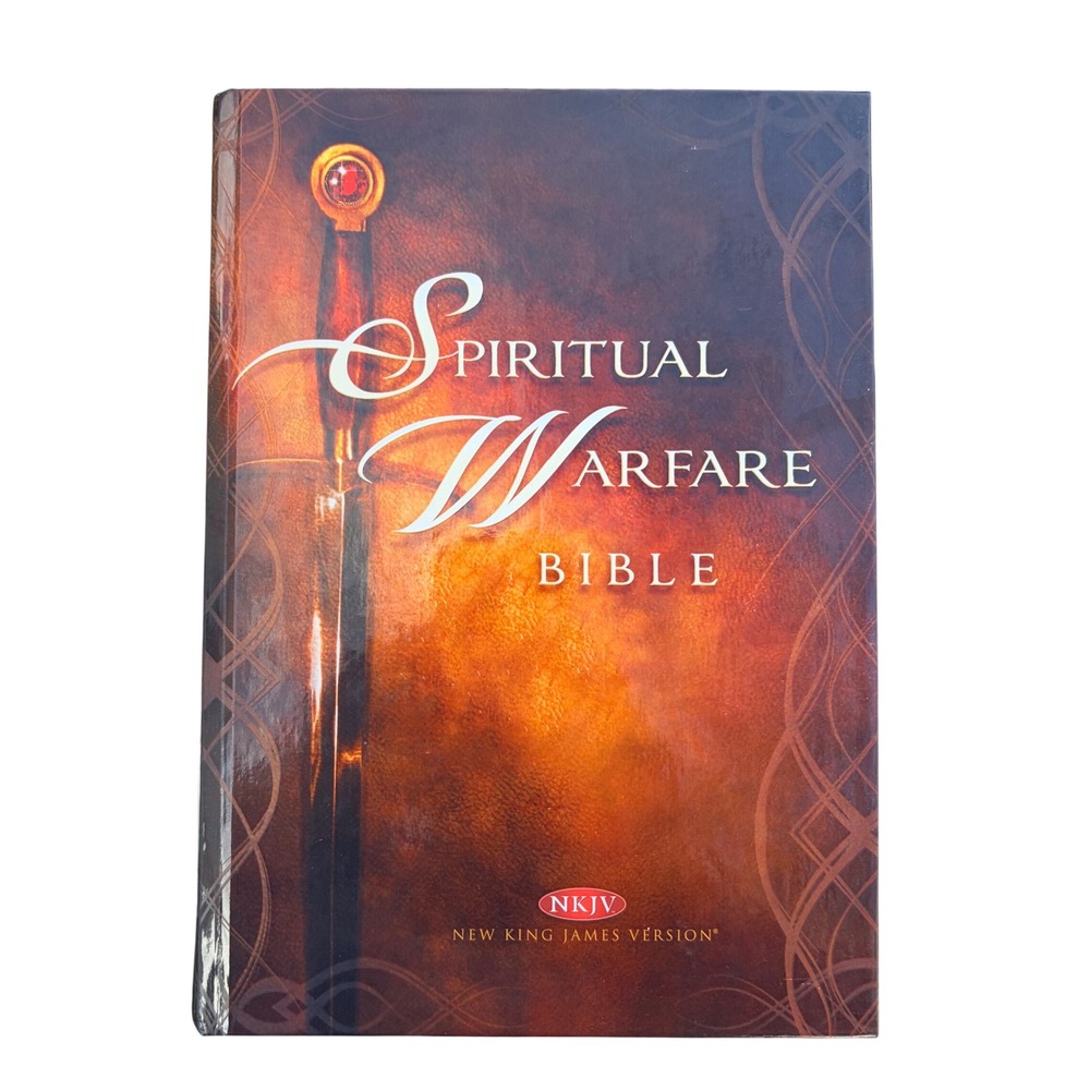 NKJV Spiritual Warfare Bible New King James Version Charisma House Hardcover